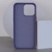 Фото Кожаный чехол Bonbon Leather Metal Style with Magnetic Safe для Apple iPhone 13 Pro (6.1") (Серый / Lavender) на vchehle.ua