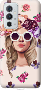

Чехол Девушка с цветами v2 для OnePlus 9RT 1245042