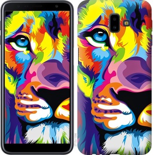 

Чохол Різнобарвний лев на Samsung Galaxy J6 Plus 2018 689582