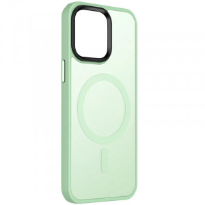 TPU+PC чехол Metal Buttons with Magnetic Safe Colorful для Apple iPhone 14 (6.1")