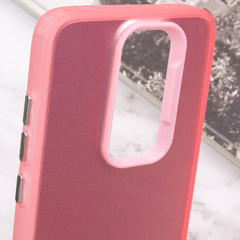 Фото TPU+PC чохол Magic glow with protective edge на Xiaomi Redmi Note 8 Pro (Pink) в маназині vchehle.ua