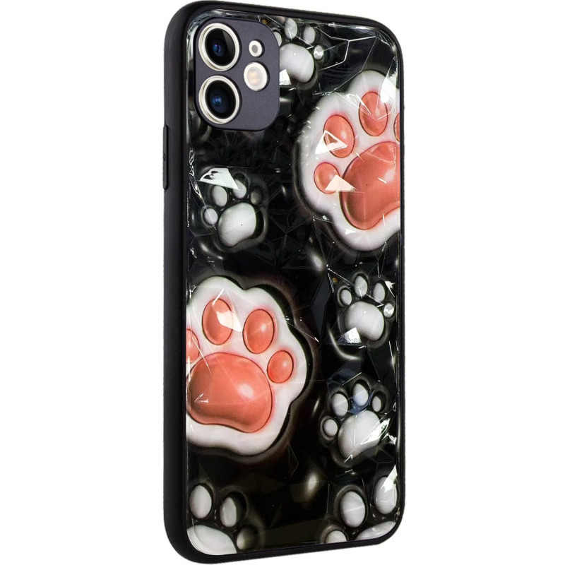 TPU+PC чохол Prisma Plushie на Apple iPhone 12 (6.1") (Paws)