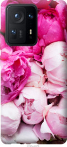 Чехол Розовые пионы для Xiaomi Mix 4