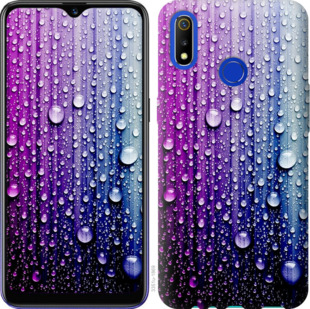 Чехол Капли воды для Realme 3
