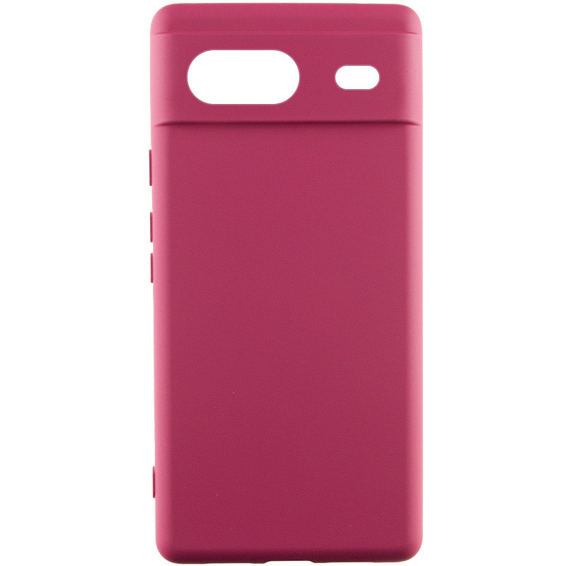 Чохол Silicone Cover Lakshmi (A) на Google Pixel 7 (Бордовий / Marsala)