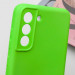 Купить Чехол Silicone Cover Lakshmi Full Camera (A) для Samsung Galaxy S21 FE (Салатовый / Neon Green) на vchehle.ua