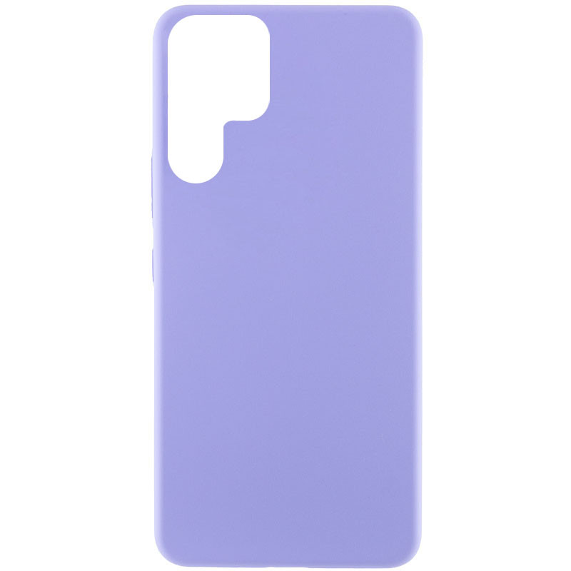 Чохол Silicone Cover Lakshmi (AAA) на Samsung Galaxy S22 Ultra (Бузковий / Dasheen)