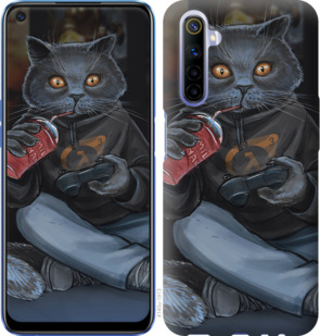 

Чехол gamer cat для Realme 6 918331