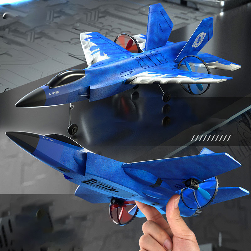 Самолет на радиоуправлении SCHE HW39 F35 Fighter (Blue) в магазине vchehle.ua
