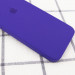 Фото Чехол Silicone Case Square Full Camera Protective (AA) для Apple iPhone 7 / 8 / SE (2020) (4.7") (Фиолетовый / Ultra Violet) на vchehle.ua