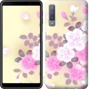 

Чохол Японські квіти на Samsung Galaxy A7 (2018) A750F 679483