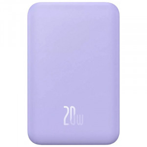 Портативное ЗУ Power Bank Baseus Magnetic Mini OS 20W c БЗУ 10000 mAh (PPCX110105)
