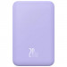 Портативний зарядний пристрій Power Bank Baseus Magnetic Mini OS 20W з БЗП 10000 mAh (PPCX110105) (Purple)