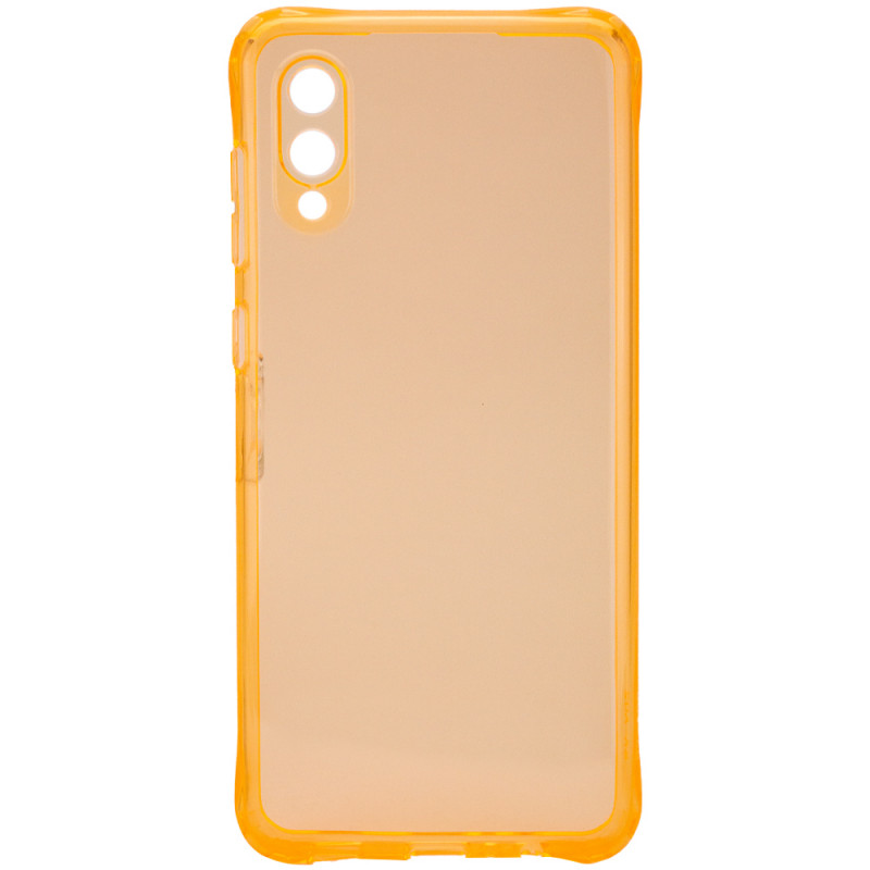 TPU чехол Ease Glossy Full Camera для Samsung Galaxy A02 (Оранжевый)