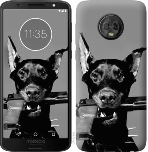 

Чохол Доберман на Motorola Moto G6 763469