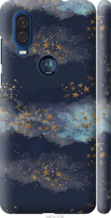

Чохол Ночь золотые звезды для Motorola One Vision 1406480