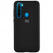 Чохол Silicone Cover Full Protective (AA) на Xiaomi Redmi Note 8 / Note 8 2021 (Чорний / Black)