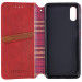 Фото Кожаный чехол-книжка GETMAN Cubic (PU) для Apple iPhone X / XS (5.8") (Красный) в магазине vchehle.ua