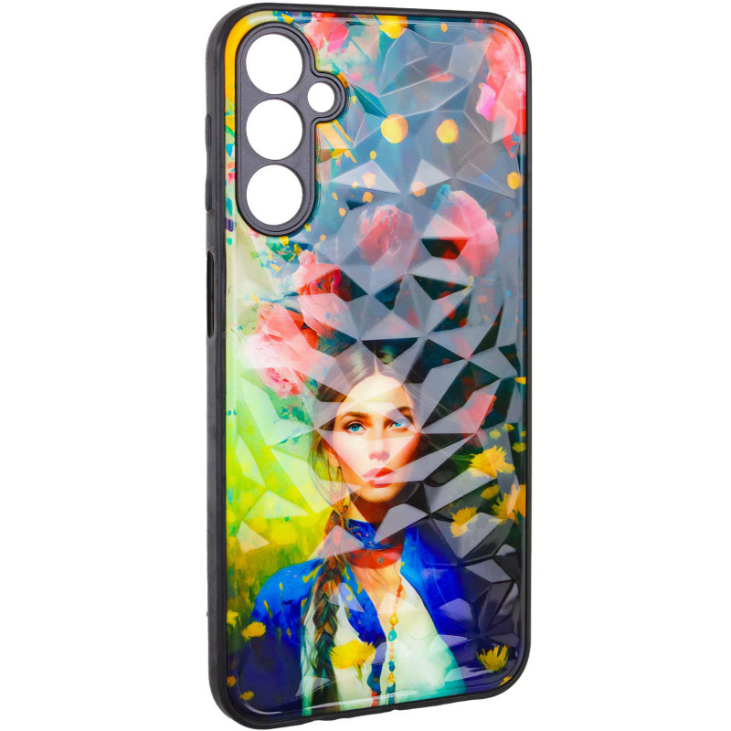 TPU+PC чехол Prisma Ladies для Samsung Galaxy A14 4G/5G (Peonies)