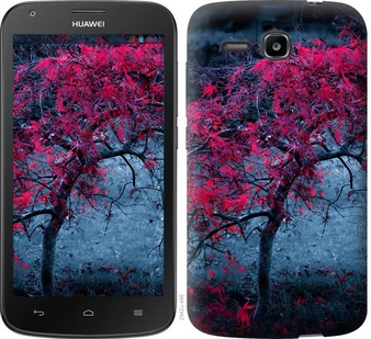 

Чехол Дерево с яркими листьями для Huawei Ascend Y600 736587