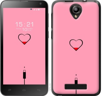 

Чехол Подзарядка сердца1 для Fly IQ4514 730523