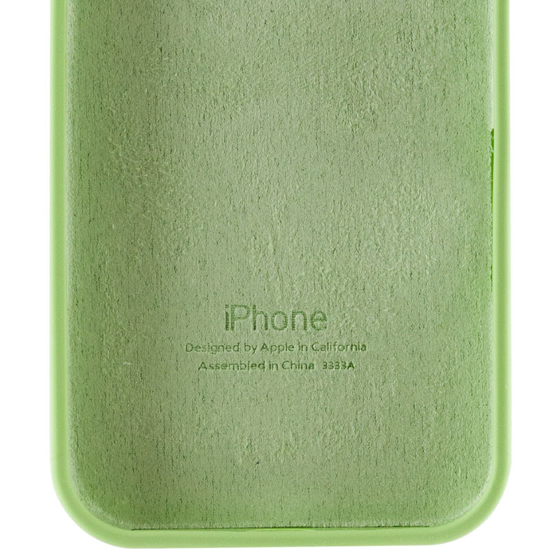 Чохол Silicone Case Full Camera Protective (AA) на Apple iPhone 16e (6.1") (М'ятний / Mint) в магазині vchehle.ua