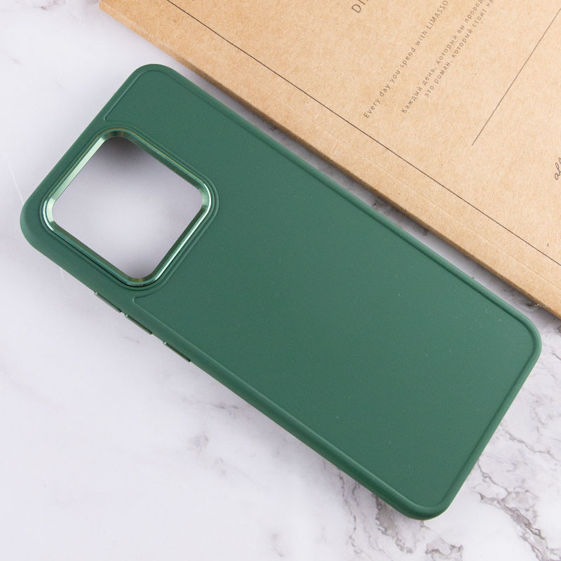 Фото TPU чохол Bonbon Metal Style на Xiaomi Redmi 13C / Poco C65 (Зелений / Pine green) в маназині vchehle.ua