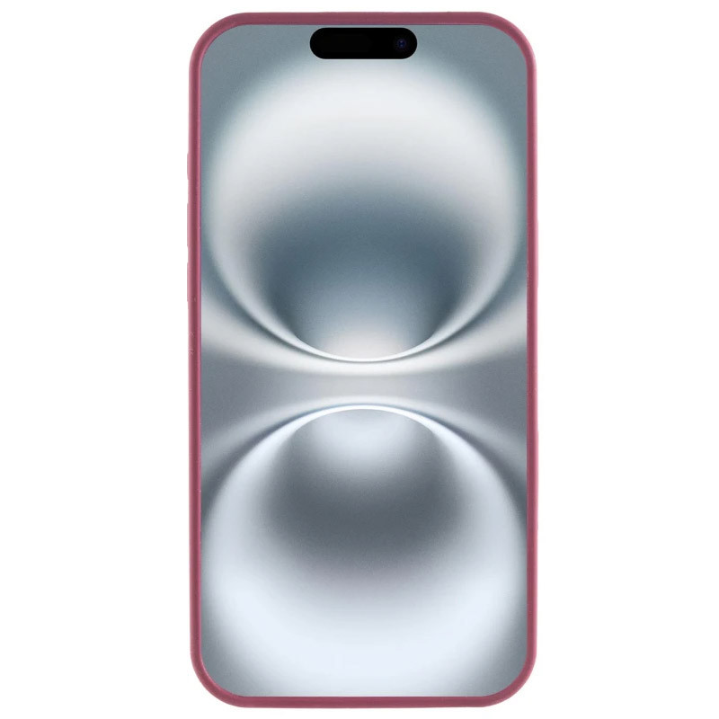 Фото Чохол Silicone Case Full Camera Protective (AA) на Apple iPhone 16e (6.1") (Бордовий / Plum) на vchehle.ua