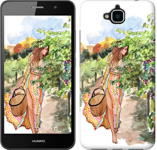 

Чохол на Huawei Ascend Y600 Девушка Літо 103128