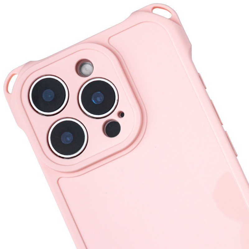 Чохол TPU CrossBody with straps на Apple iPhone 13 Pro Max (6.7") (Pink) в магазині vchehle.ua