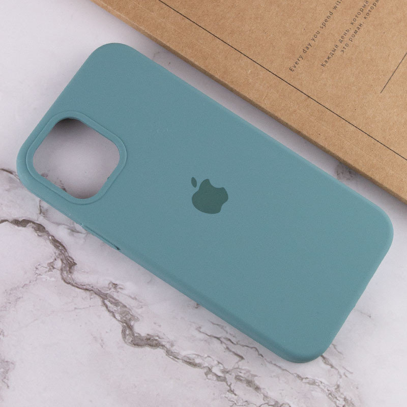 Фото Чохол Silicone Case Full Protective (AA) на Apple iPhone 11 (6.1") (Зелений / Light cactus) в маназині vchehle.ua