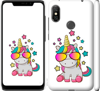 

Чехол Единорог в очках для Xiaomi Redmi Note 6 Pro 911785