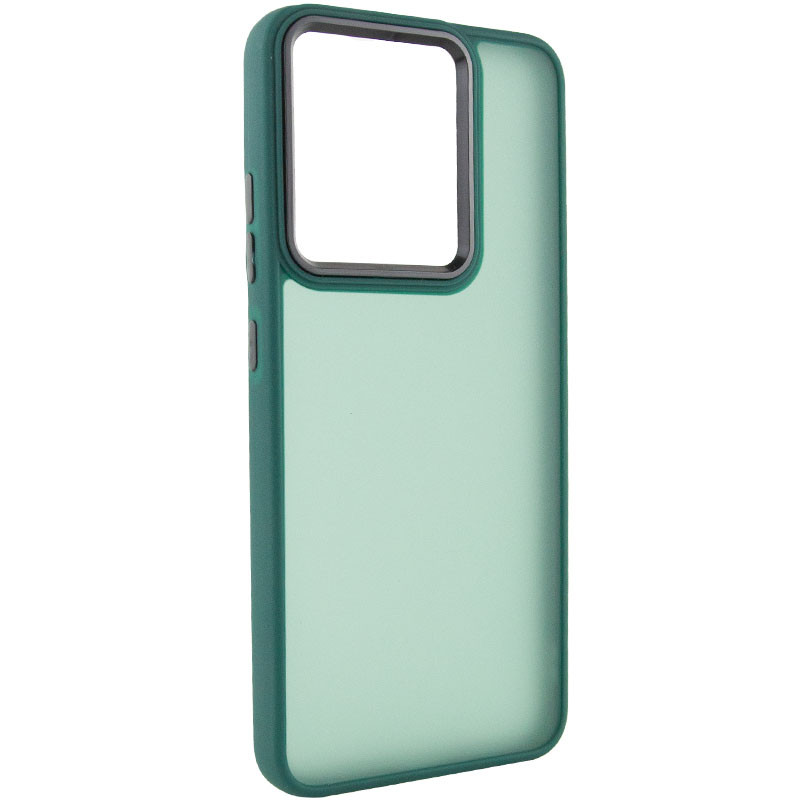 Чехол TPU+PC Lyon Frosted для Xiaomi Redmi 13C / Poco C65 (Green)