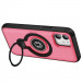Фото TPU+Textured PC Magnet на Apple iPhone 11 / XR (6.1") (Pink) на vchehle.ua