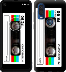 Чехол Кассета с90 для Motorola One Vision