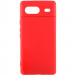 Чехол Silicone Cover Lakshmi Full Camera (AA) для Google Pixel 8a (Красный / Red)