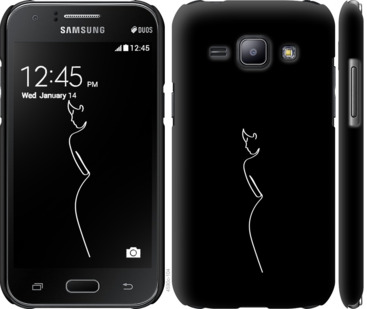

Чехол Силуэт1 для Samsung Galaxy J1 J100H 809397