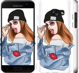 

Чехол Девушка v3 для Samsung Galaxy A3 (2017) 842732