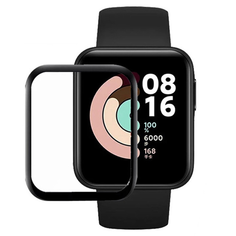 Полімерна плівка 3D (full glue) (тех.пак) на Xiaomi Mi Watch Lite