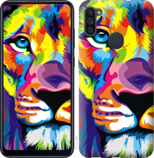 

Чохол Різнобарвний лев на Samsung Galaxy A11 A115F 919066