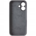 Заказать Чехол Silicone Case Full Camera Protective (AA) для Apple iPhone 16 (6.1") (Серый / Dark Gray) на vchehle.ua