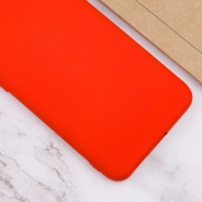 Фото Чохол TPU GETMAN Liquid Silk на Xiaomi Redmi Note 9 / Redmi 10X (Червоний / Red) в маназині vchehle.ua