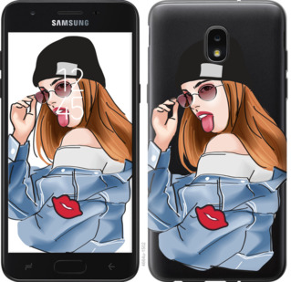 

Чехол Девушка v3 для Samsung Galaxy J7 2018 842783