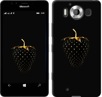 

Чохол Чорна полуниця на Microsoft Lumia 950 XL Dual Sim 98054