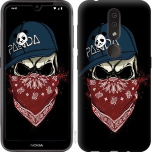 

Чохол Череп в кепці на Nokia 4.2 763303
