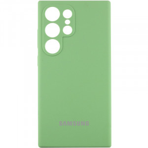 Чехол Silicone Cover Lakshmi Full Camera (AAA) with Logo для Samsung Galaxy S24 Ultra