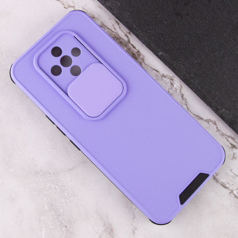 TPU+PC чехол Lens series для TECNO Spark 6 (Сиреневый) в магазине vchehle.ua