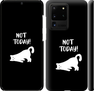 

Чехол Уставший кот для Samsung Galaxy S20 Ultra 879227