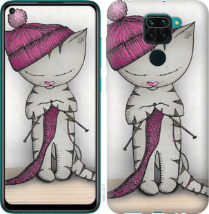 

Чехол Кошка рукодельница для Xiaomi Redmi Note 9 933395