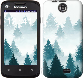 

Чохол Акварельні Ялинки на Lenovo A300 862507